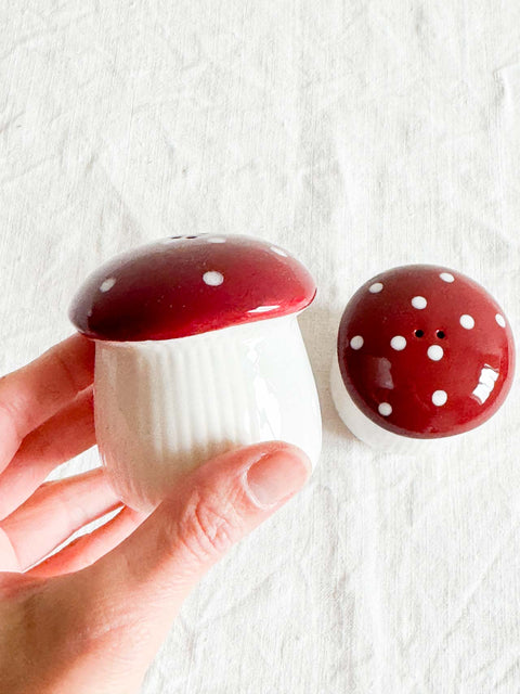 Salière poivrière Champignon