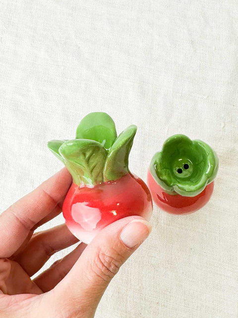 Salière poivrière Radis