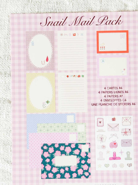Snail mail pack