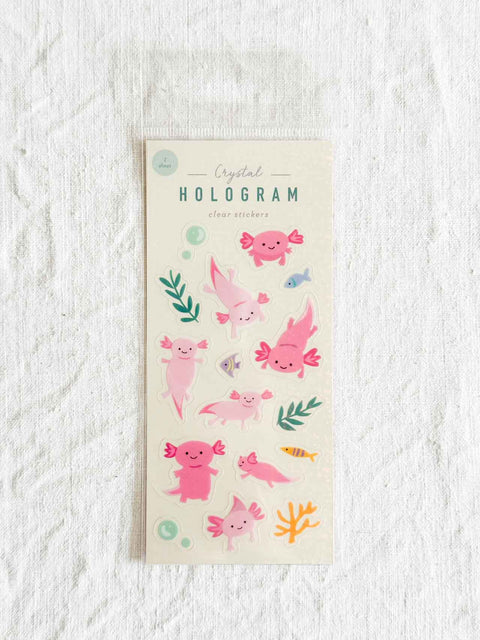 Mini stickers - Axolotl