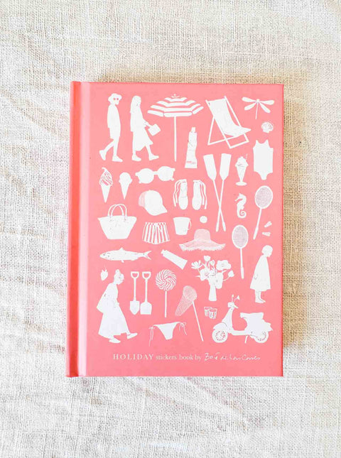 Holiday stickers book