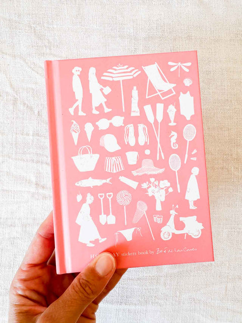 Holiday stickers book