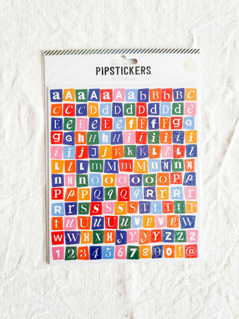 Stickers Grand Alphabet