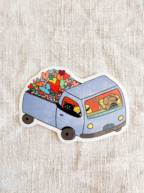 Stickers Grisbleu
