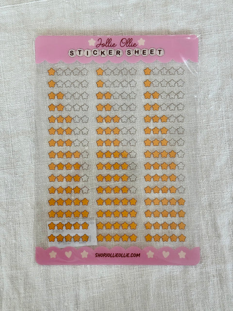 Planche de stickers Evaluation