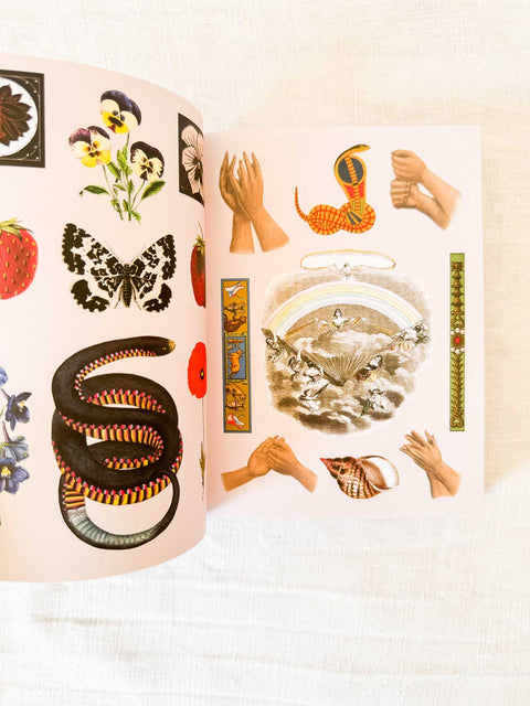 Livre de stickers Vintage