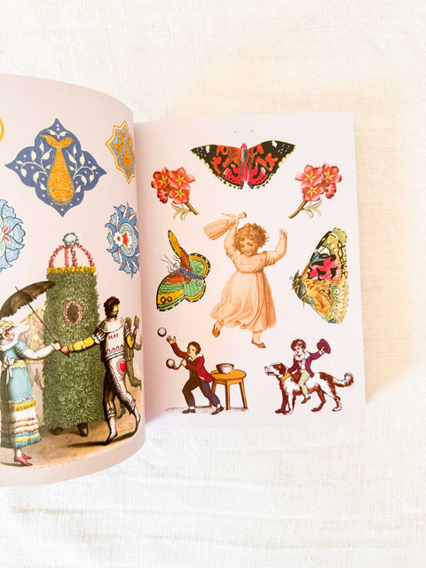 Livre de stickers Vintage