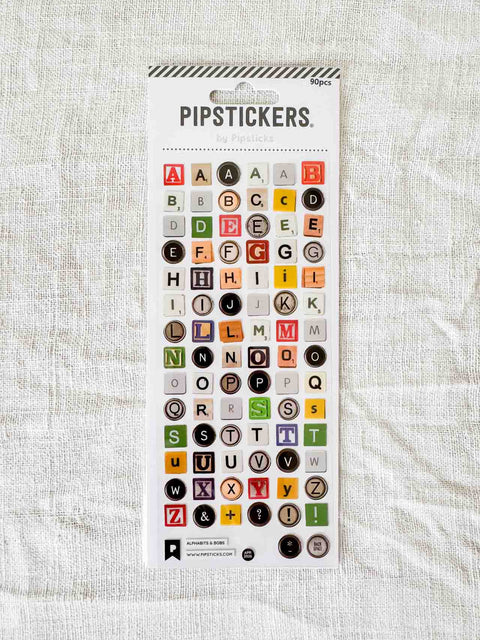 Stickers Alphabits & bobs