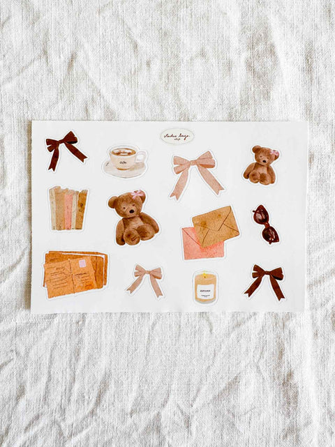 Stickers Automne Mood girly