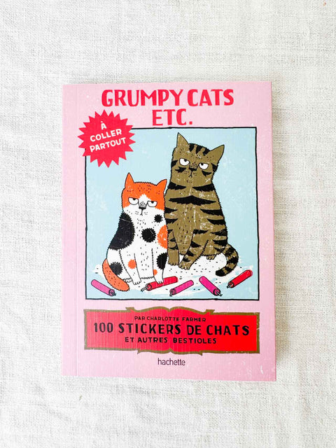 Livre Stickers Grumpy cats