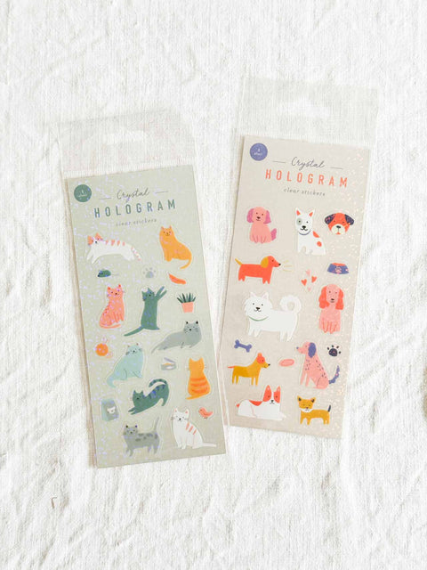 Mini Stickers Crystal Hologram