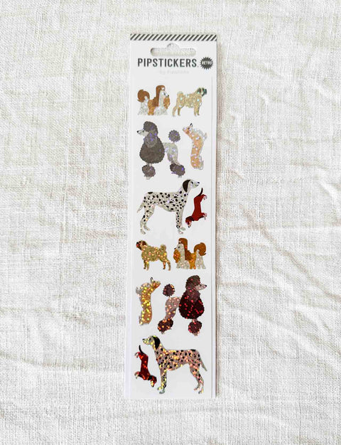 Stickers Doggy glitter