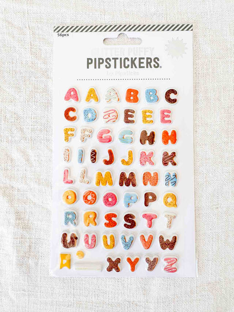 Stickers Donuts Alphabet