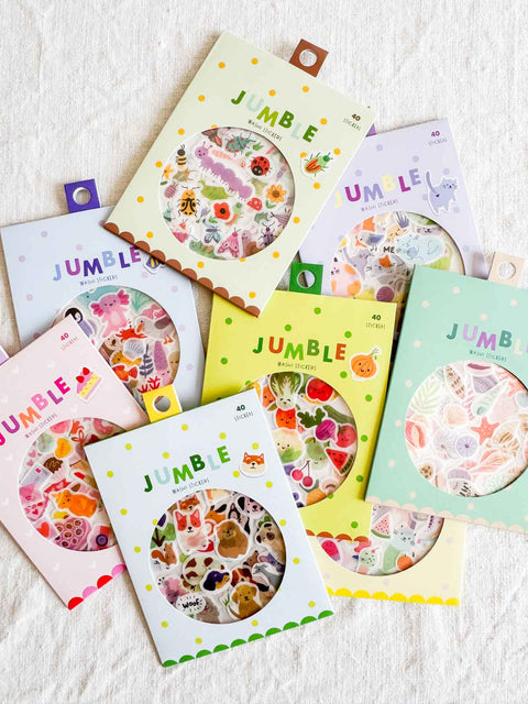 Mini stickers Jumble