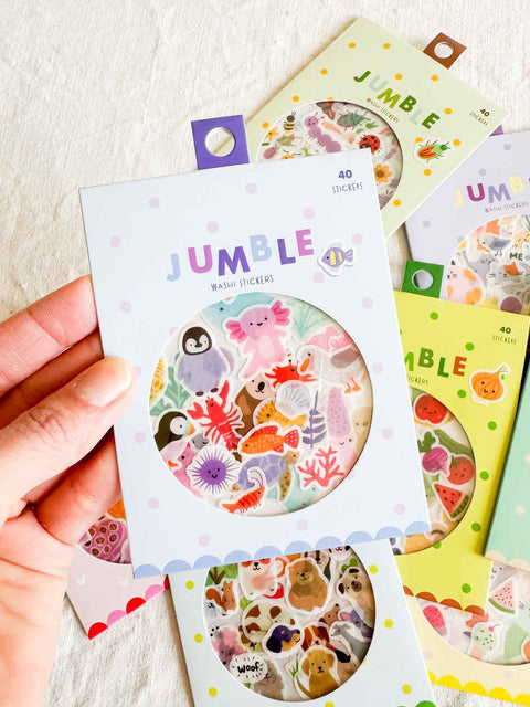 Mini stickers Jumble