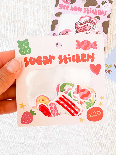 Pack 20 stickers Spicy tartine