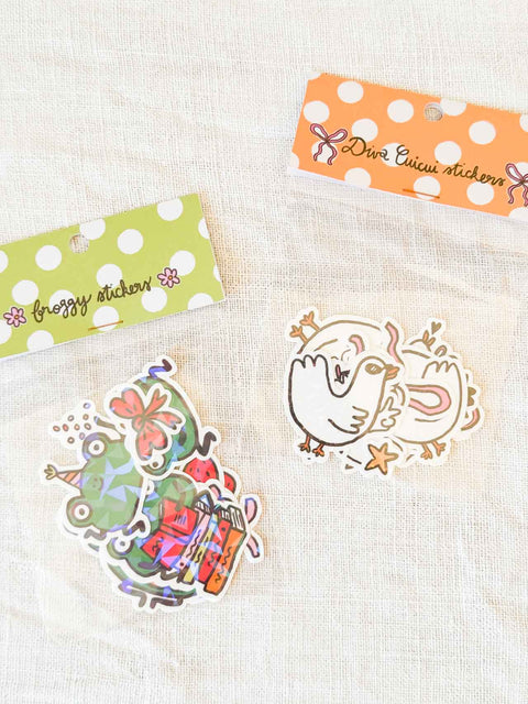 Pack stickers Spicy tartine