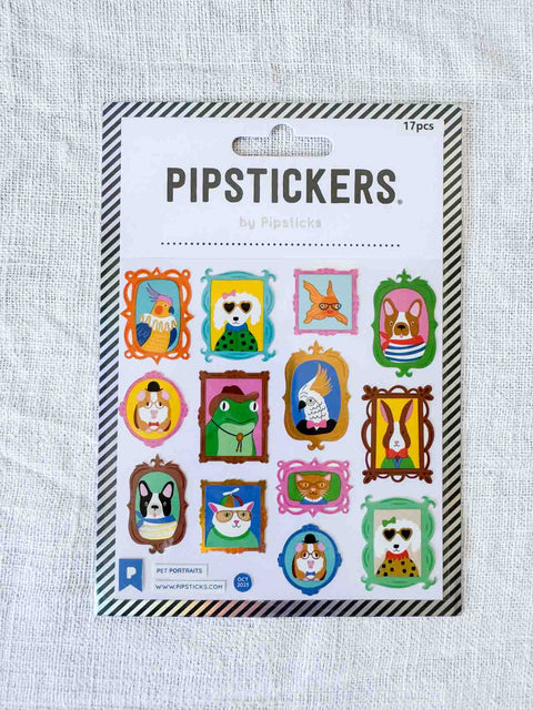 Stickers Pet Portraits