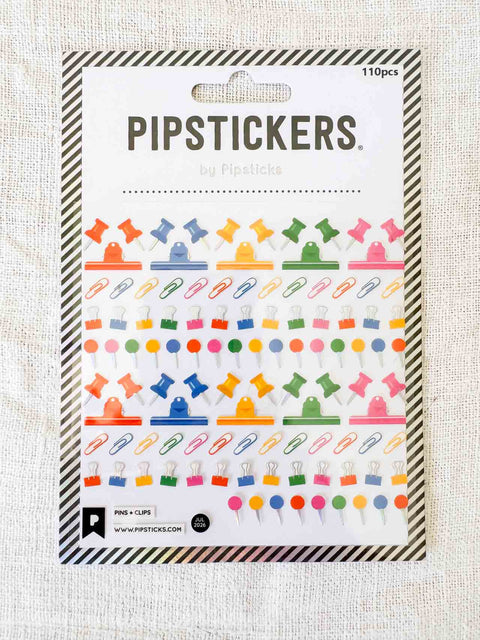 Stickers Pins + clip