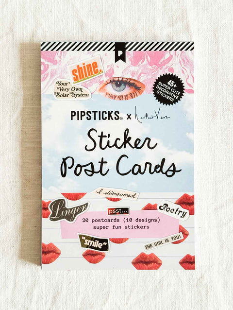 Bloc Cartes postales + stickers