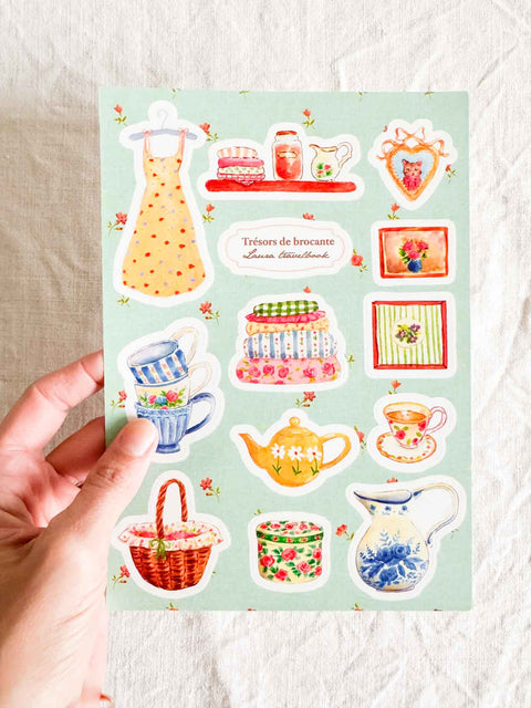 Stickers Trésors de brocante