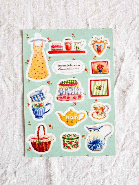 Stickers Trésors de brocante