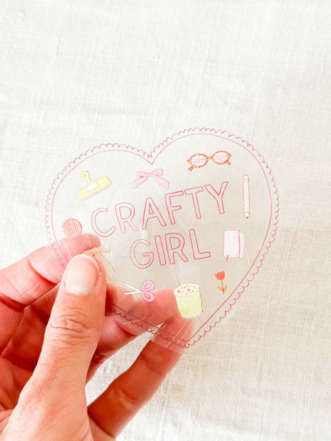 Sun catcher Crafty girl