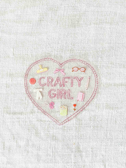 Sun catcher Crafty girl