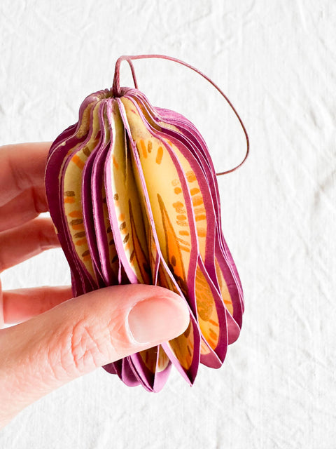 Suspension Aubergine