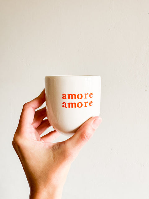 Mug Amore Amore blc/orange