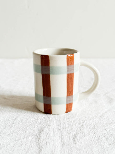 Mini tasse à carreaux