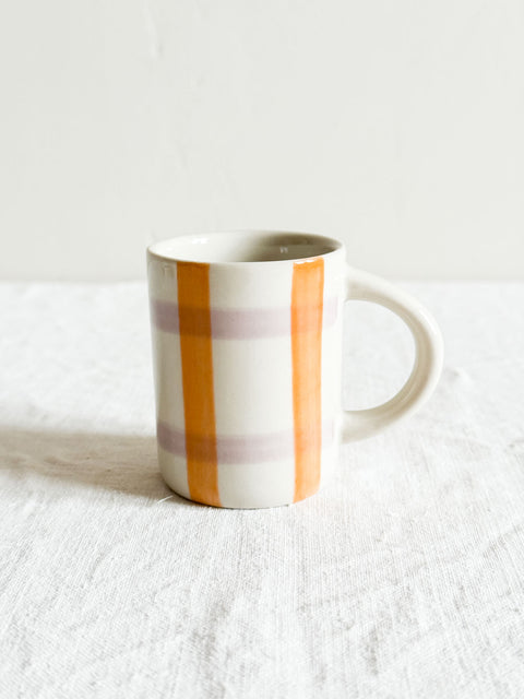 Mini tasse à carreaux