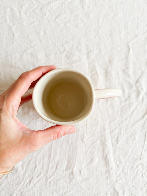 118954 - Tasse céramique - Fleurs Rouges