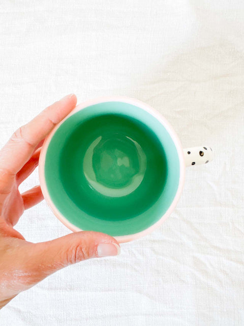 Tasse Chat pois