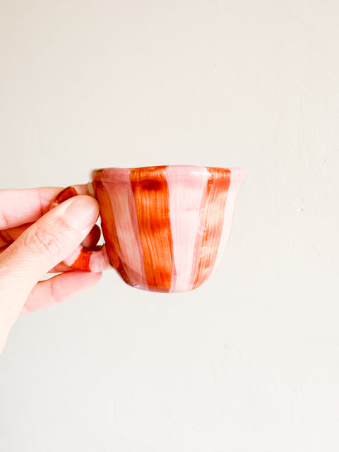 Tasse Nini Rayé Rose