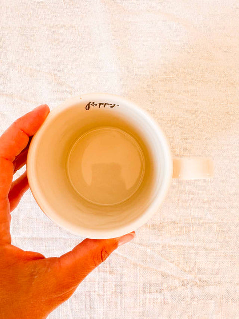 Tasse reliefs Poppy