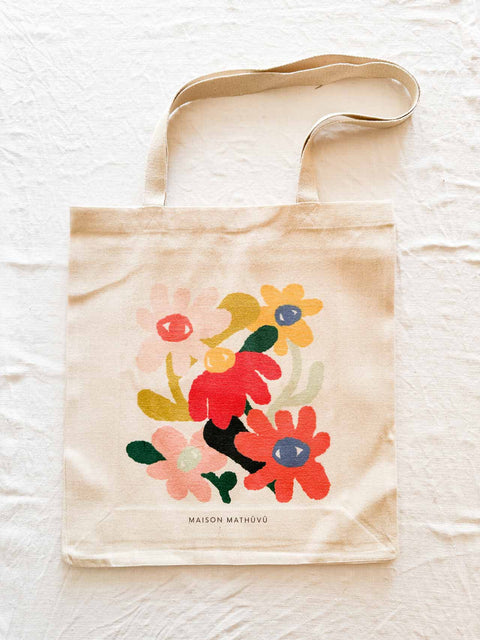 Totebag Maison Mathûvû - Printemps  1
