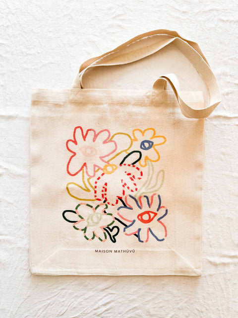 Totebag Maison Mathûvû - Printemps  2