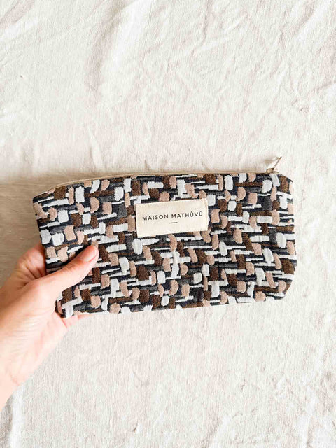 Trousse - Mosaïque Bleu