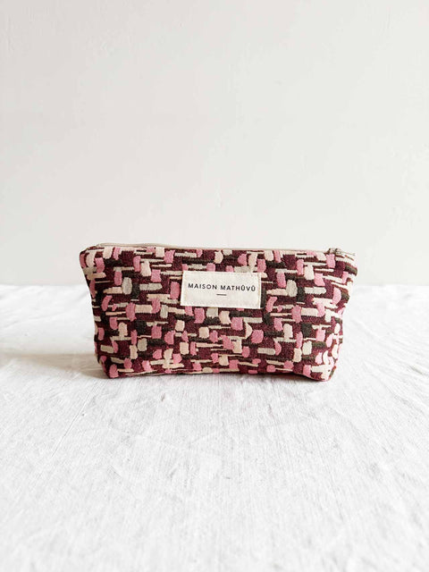 Trousse Mosaïque - Rose