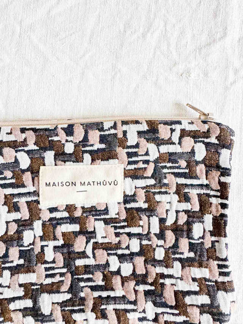 Trousse - Mosaïque Bleu