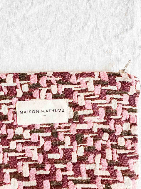 Trousse Mosaïque - Rose