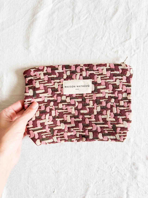 Trousse Mosaïque - Rose