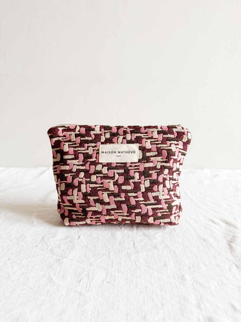 Trousse Mosaïque - Rose
