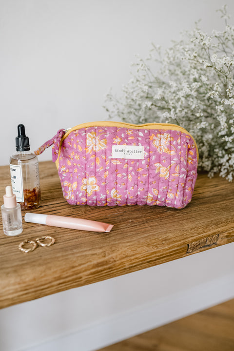 Trousse beauté Folk story Pink