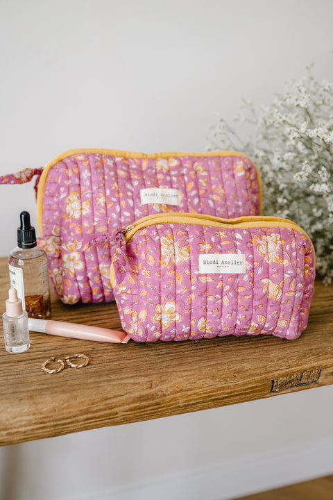 Trousse beauté Folk story Pink