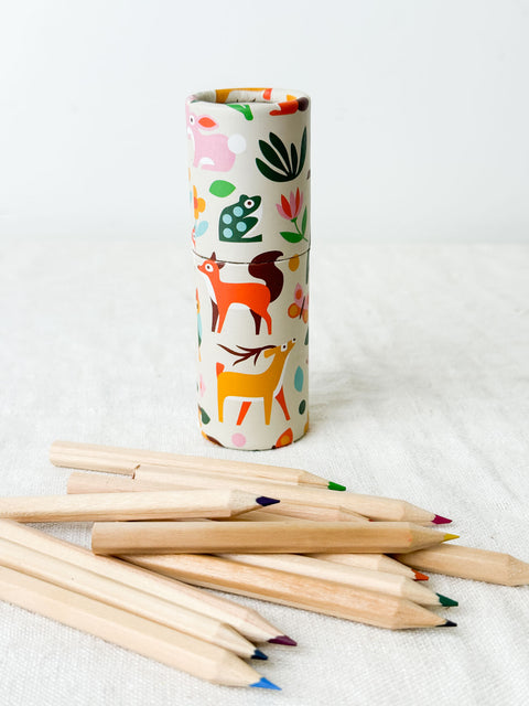 Tubes crayons de couleurs