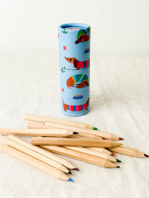 Tubes crayons de couleurs