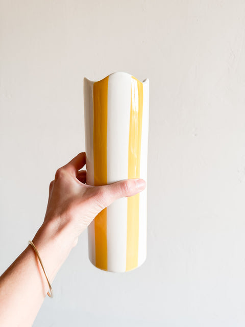 Vase Artist - Jaune
