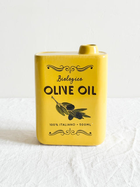 Vase canette huile d'olive - Jaune